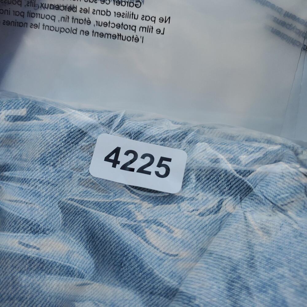 Denim Forum Jeans Womens 25 Light Wash 90s Marlo Hi-Rise Baggy Aritzia Blue - Picture 14 of 14